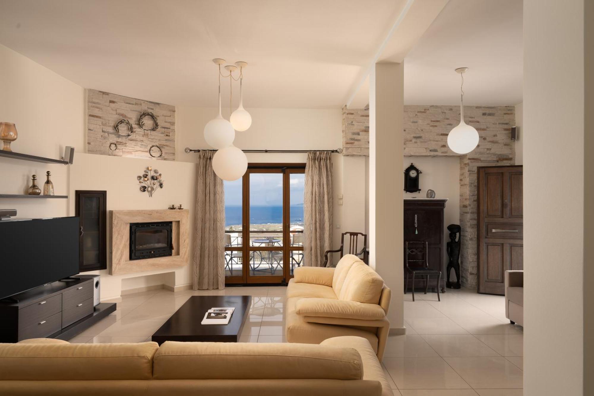Central Seaview Heven Apartment In Φηρά Εξωτερικό φωτογραφία